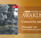 Ivo Kahánek’s and Jakub Hrůša’s CD has appeared in the nomination shortlist for the highly coveted BBC Music Magazine Awards